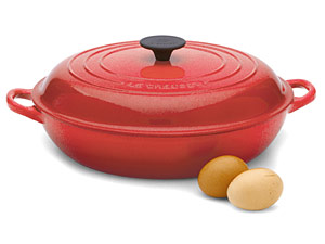 Le Creuset Braiser/Buffet Casserole 3.5L | Cerise