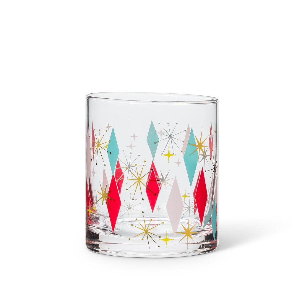 Diamond DOF Tumbler Glass | Red