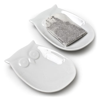 Teabag Plate | Owl