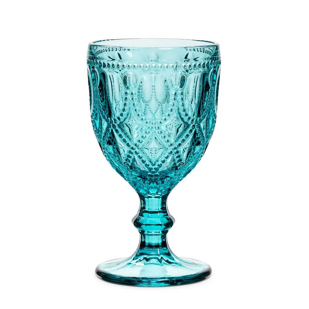 Jewel & Bead Wine Goblet