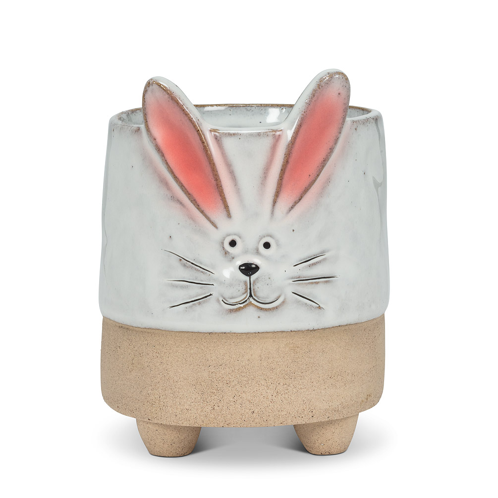 Large Bunny with Ears Planter