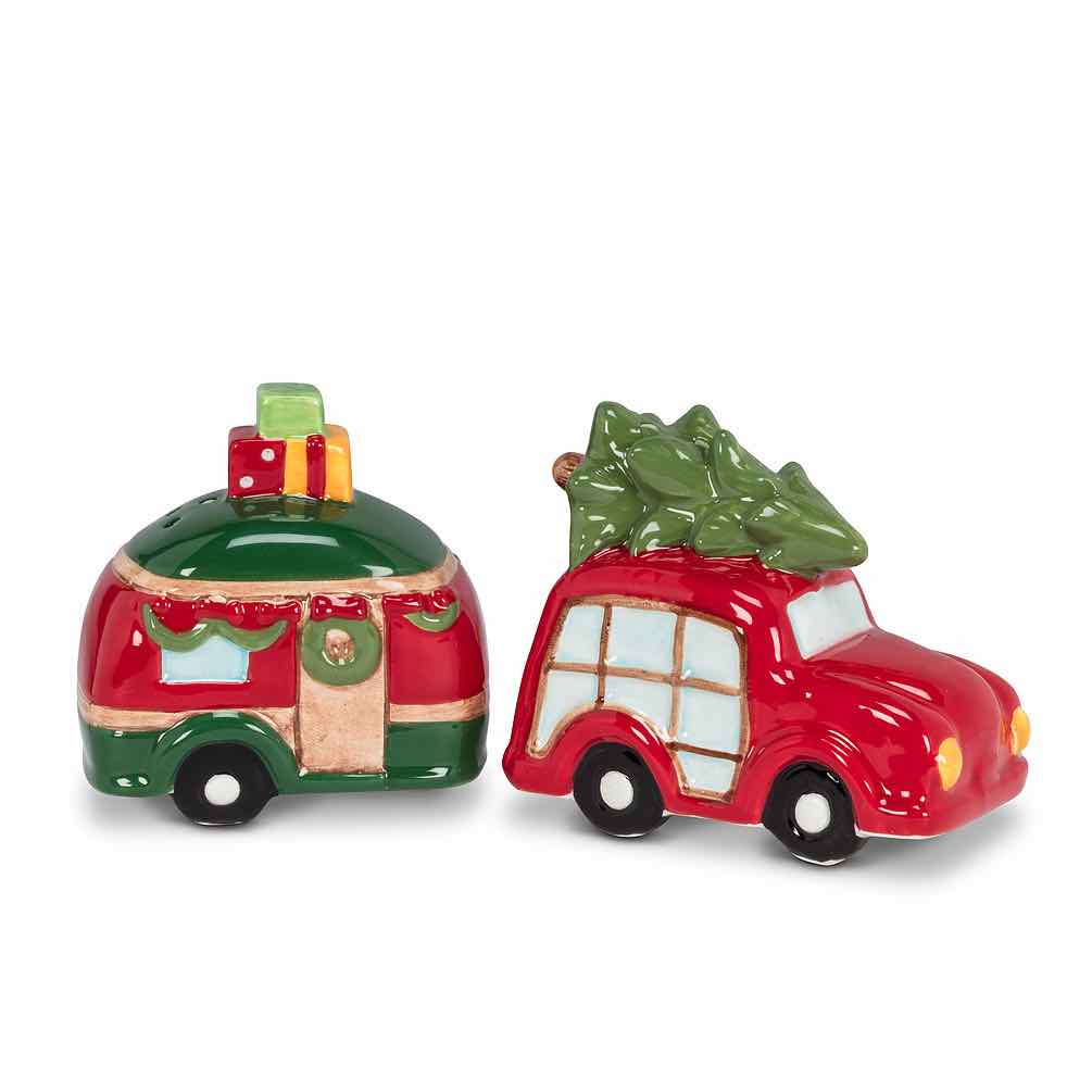 Car and Camper Salt & Pepper