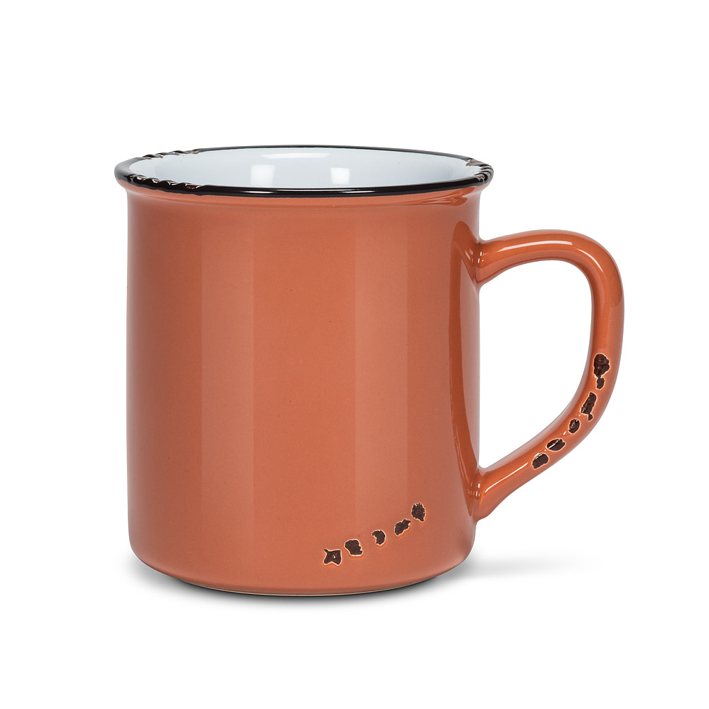 Enamel Look Mug | Terracotta 14oz