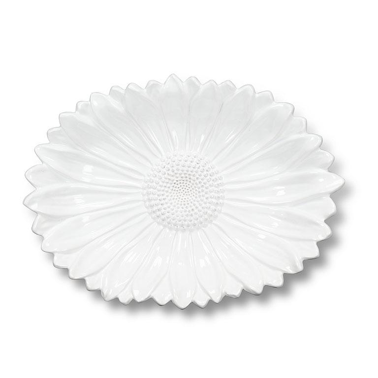 Oval Flower Platter