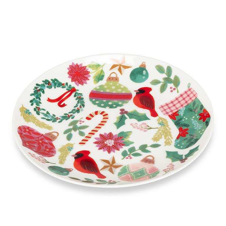 Holiday Icons Appetizer Plate