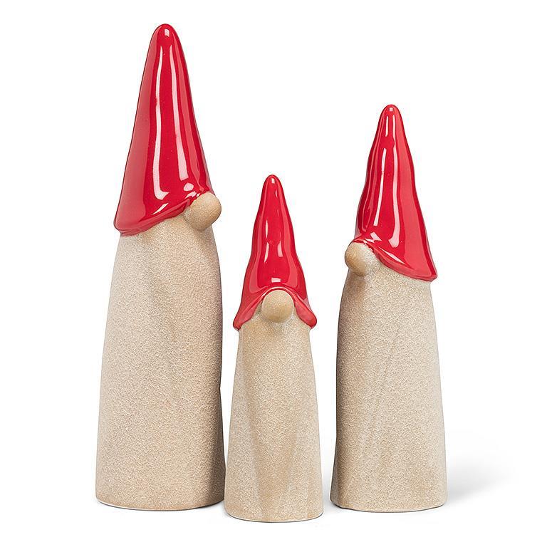 Red Hat Gnomes | Set of 3