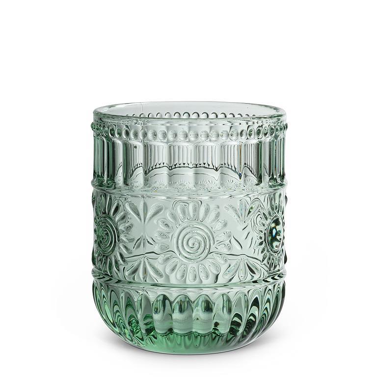 Sunflower Short Glass Tumbler Sunflower Short Glass Tumbler