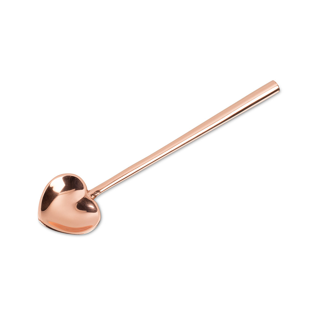 Heart Small Spoon | Rose Gold