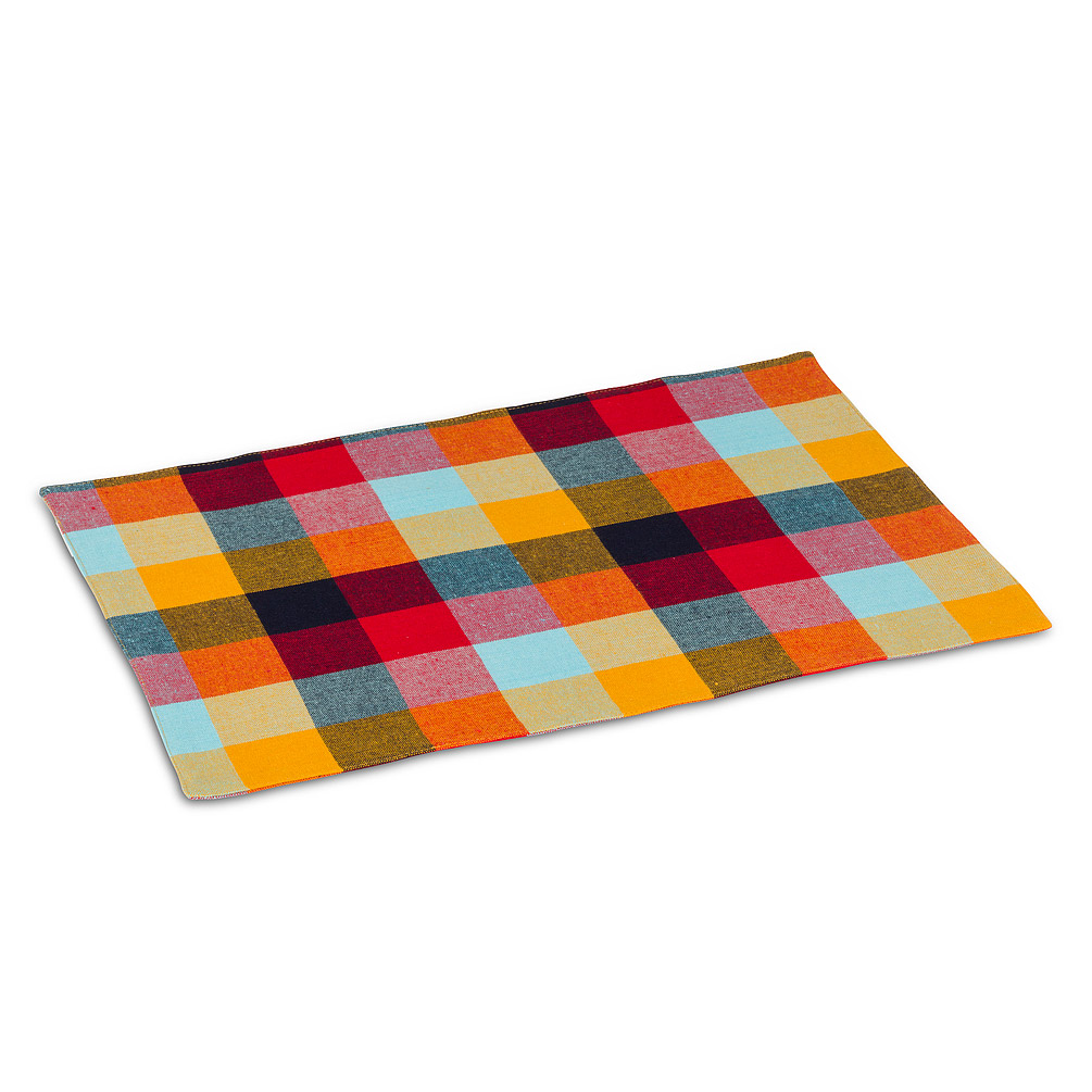 Placemat | Madras Plaid Table Mat