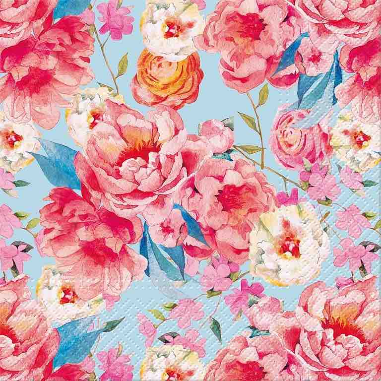 Luncheon Napkins | Rose Gloriette 20pk
