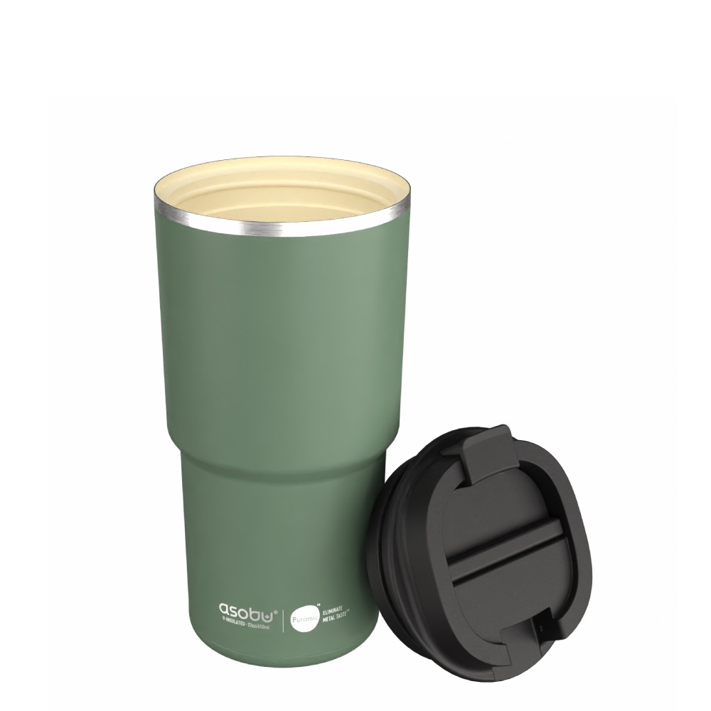 Asobu Pick Me Up 22oz Coffee Tumbler | Basil Green