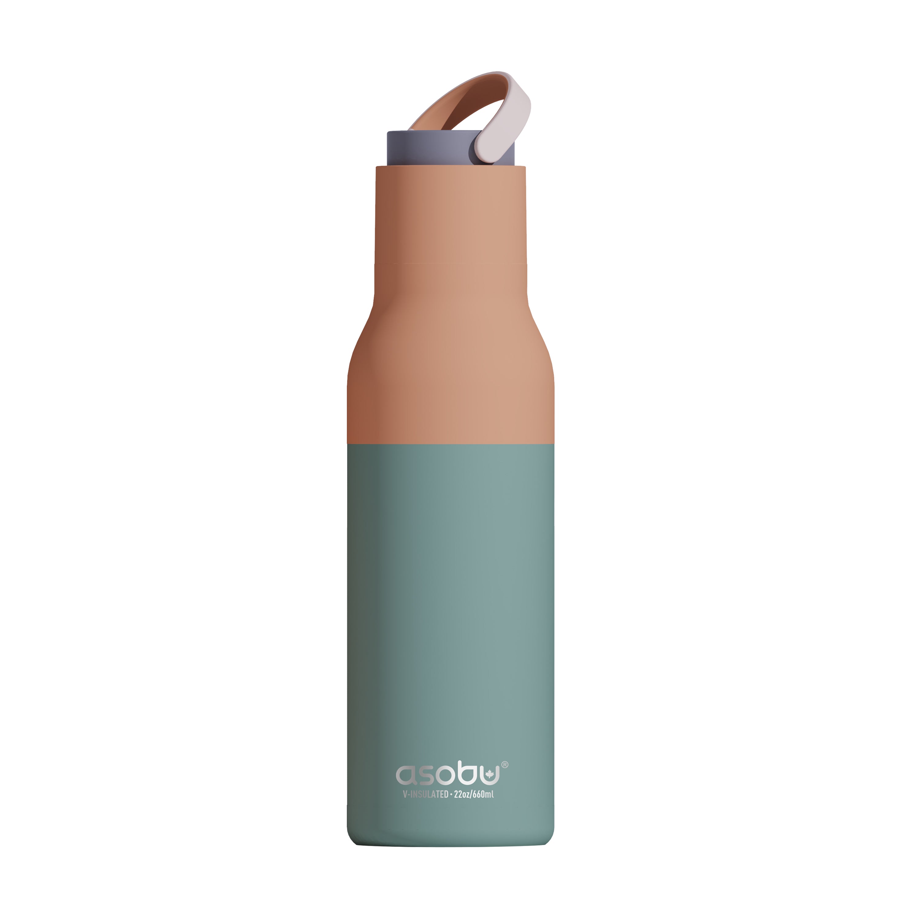 Asobu Metro 22oz Water Bottle | Pastel Green
