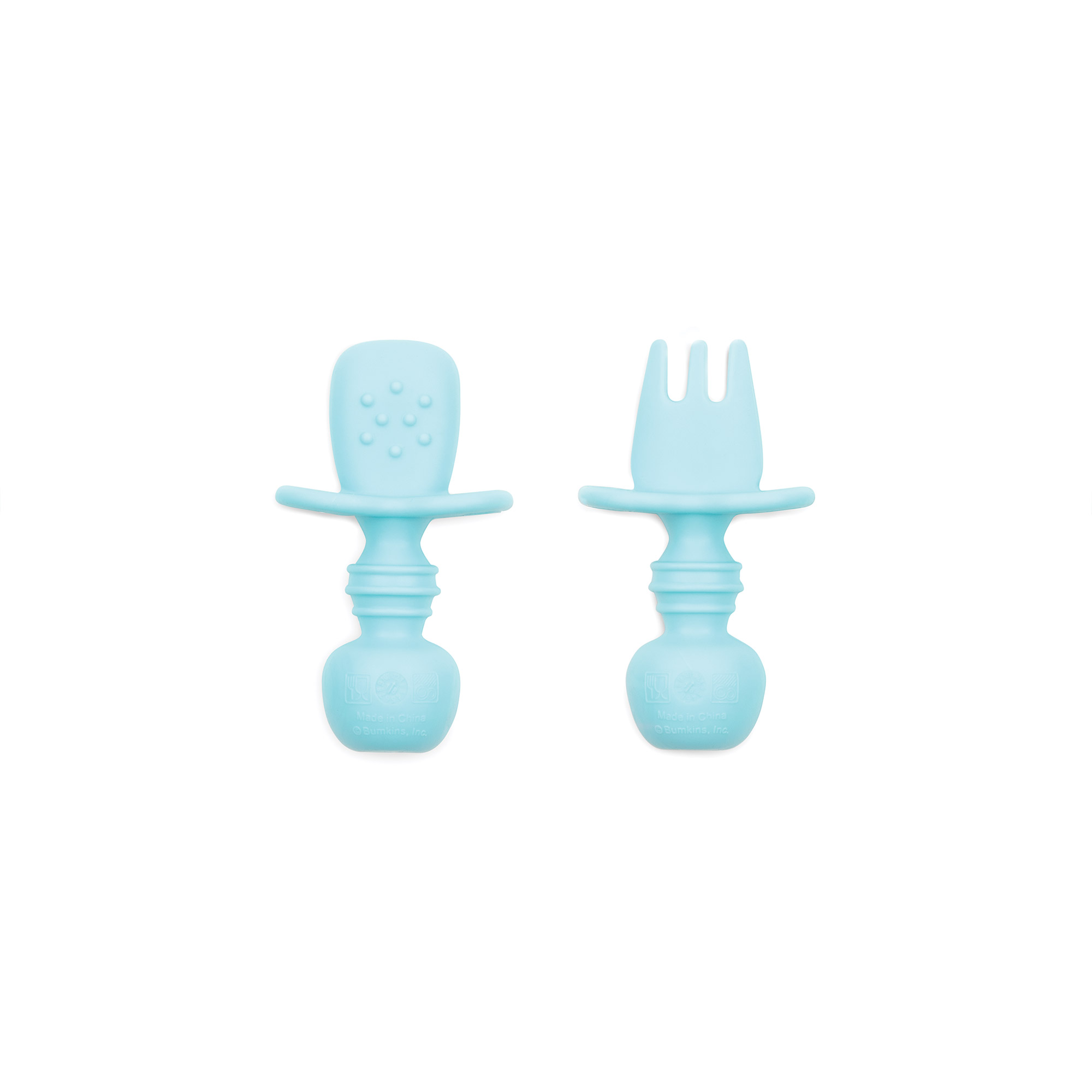 Bumkins Silicone Chewtensils | Blue