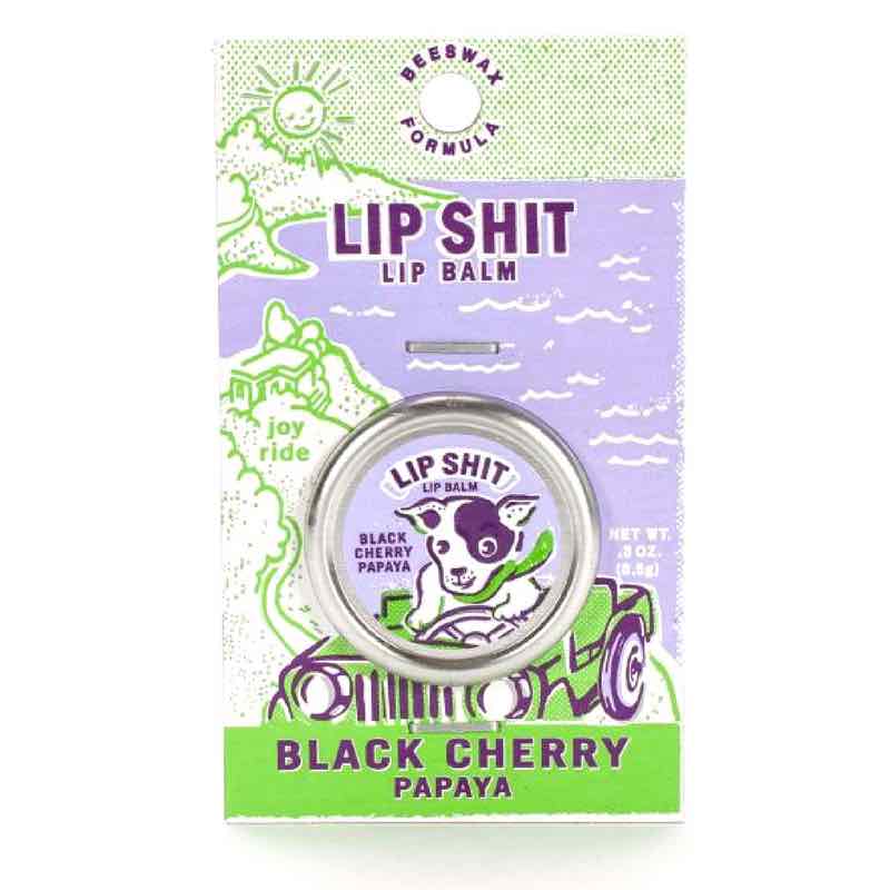 Blue Q Lip Shit | Black Cherry Papaya