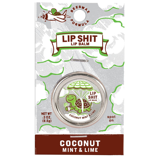 Blue Q Lip Shit | Coconut Mint & Lime
