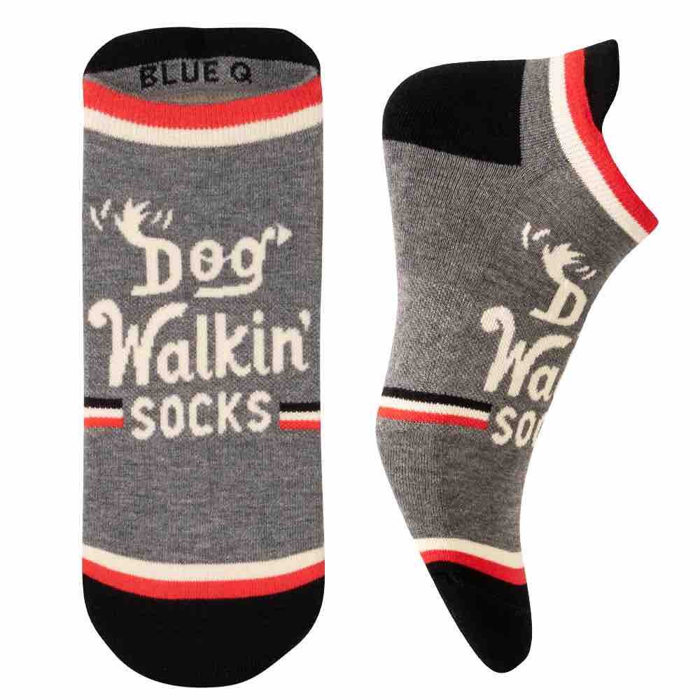 Blue Q Sneaker Socks L/XL | Dog Walkin