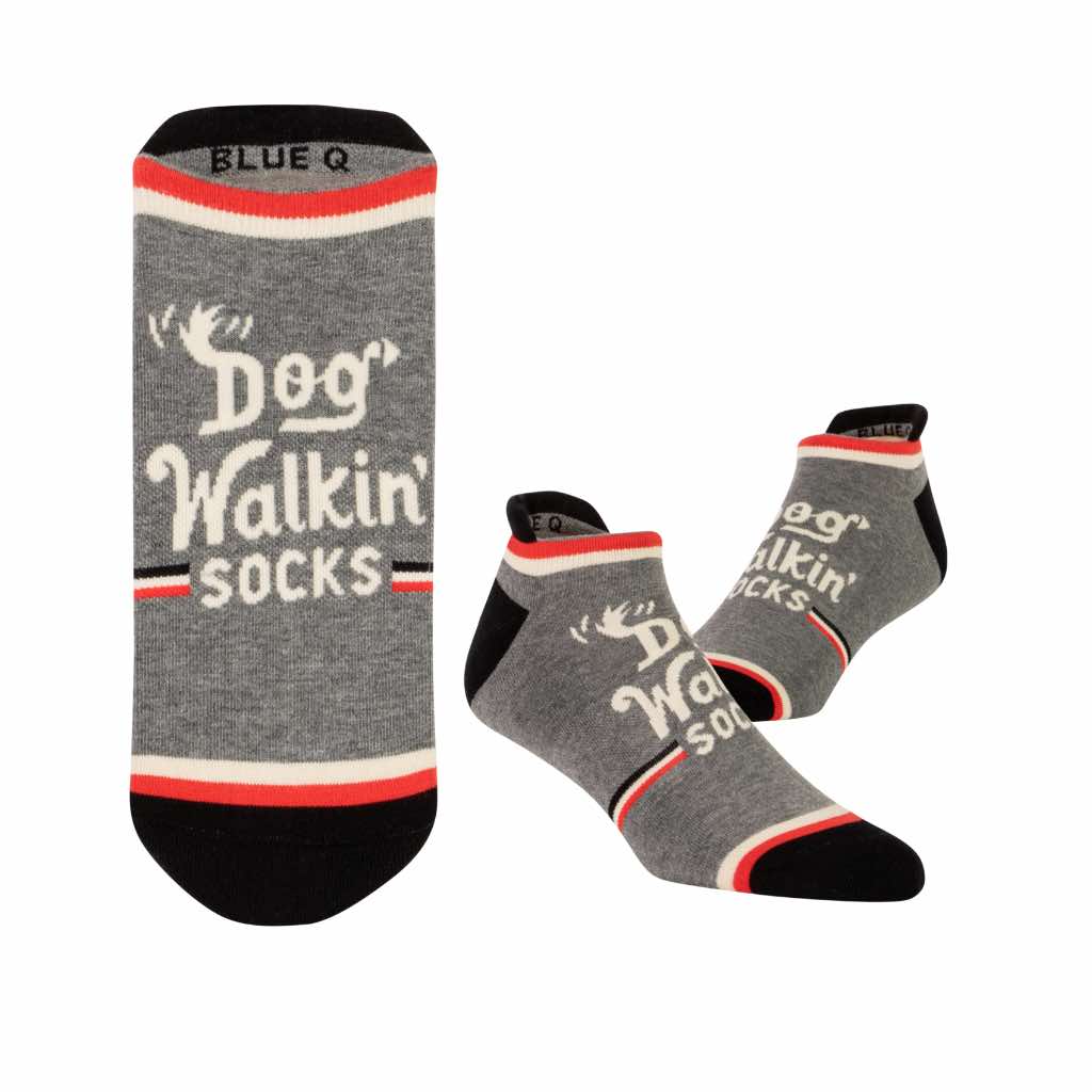 Blue Q Sneaker Socks S/M | Dog Walkin
