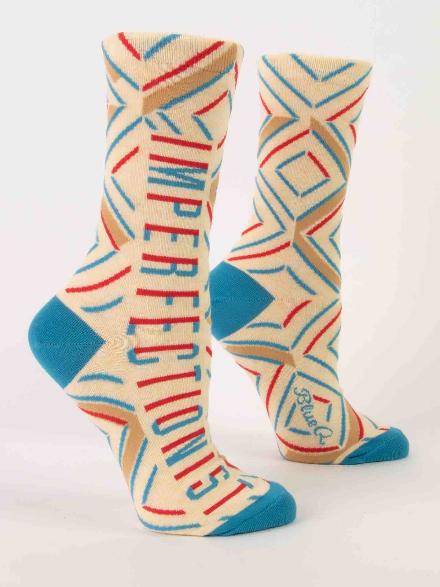Blue Q Women\'s Crew Socks | Imperfectionist