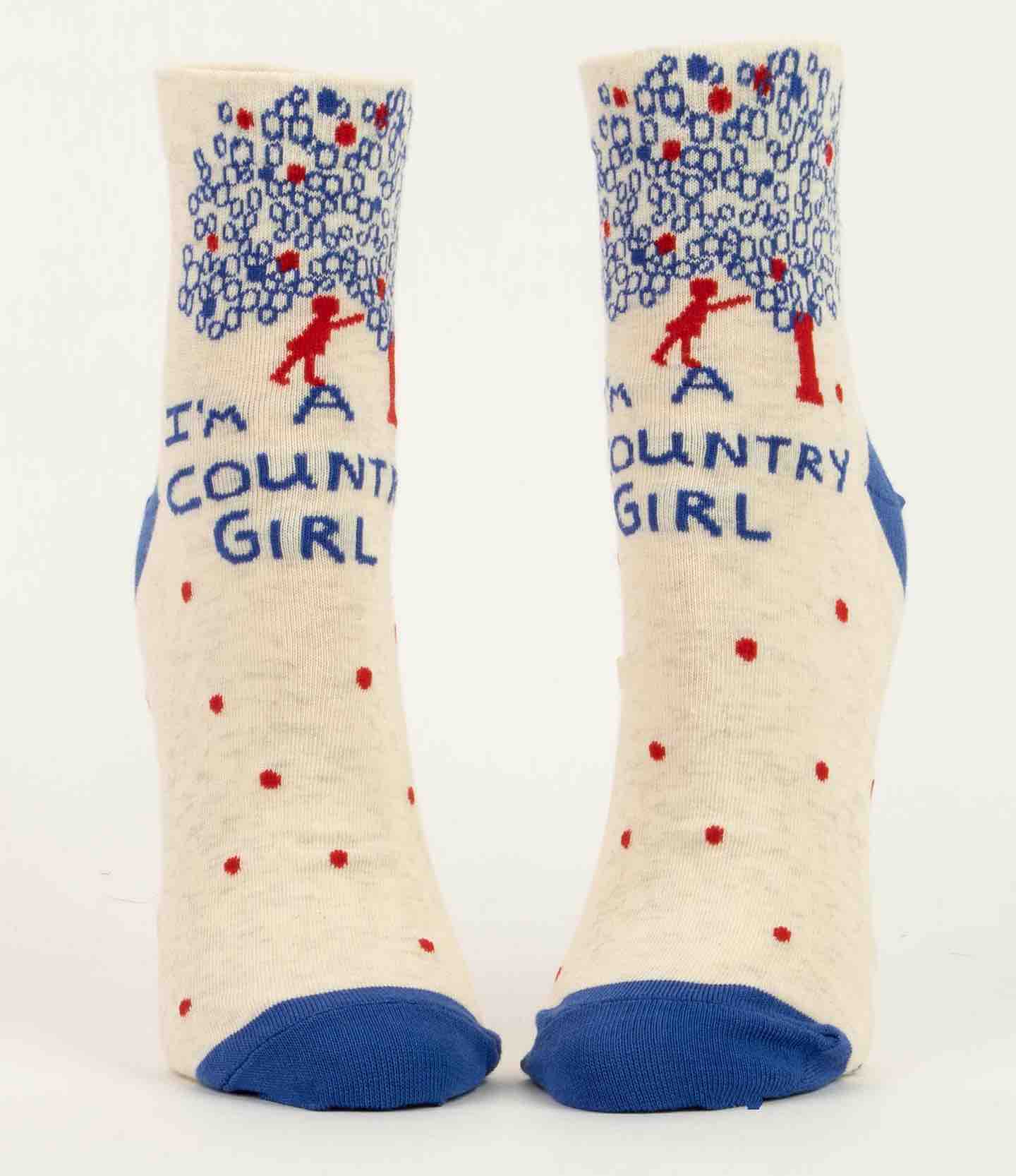 Blue Q Women\'s Ankle Socks | Country Girl