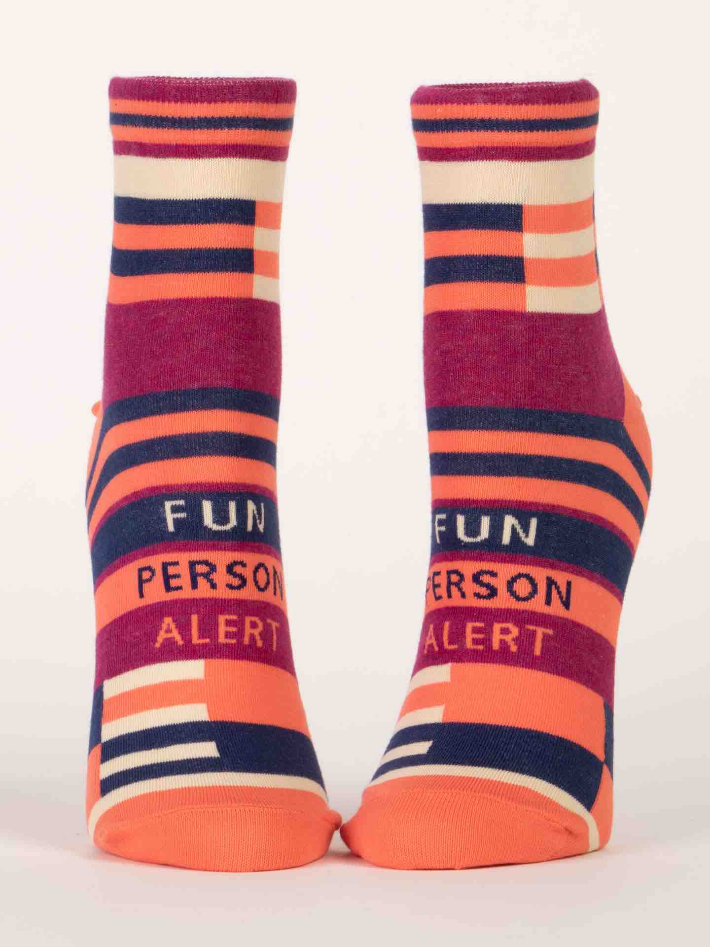 Blue Q Women\'s Ankle Socks | Fun Person Alert