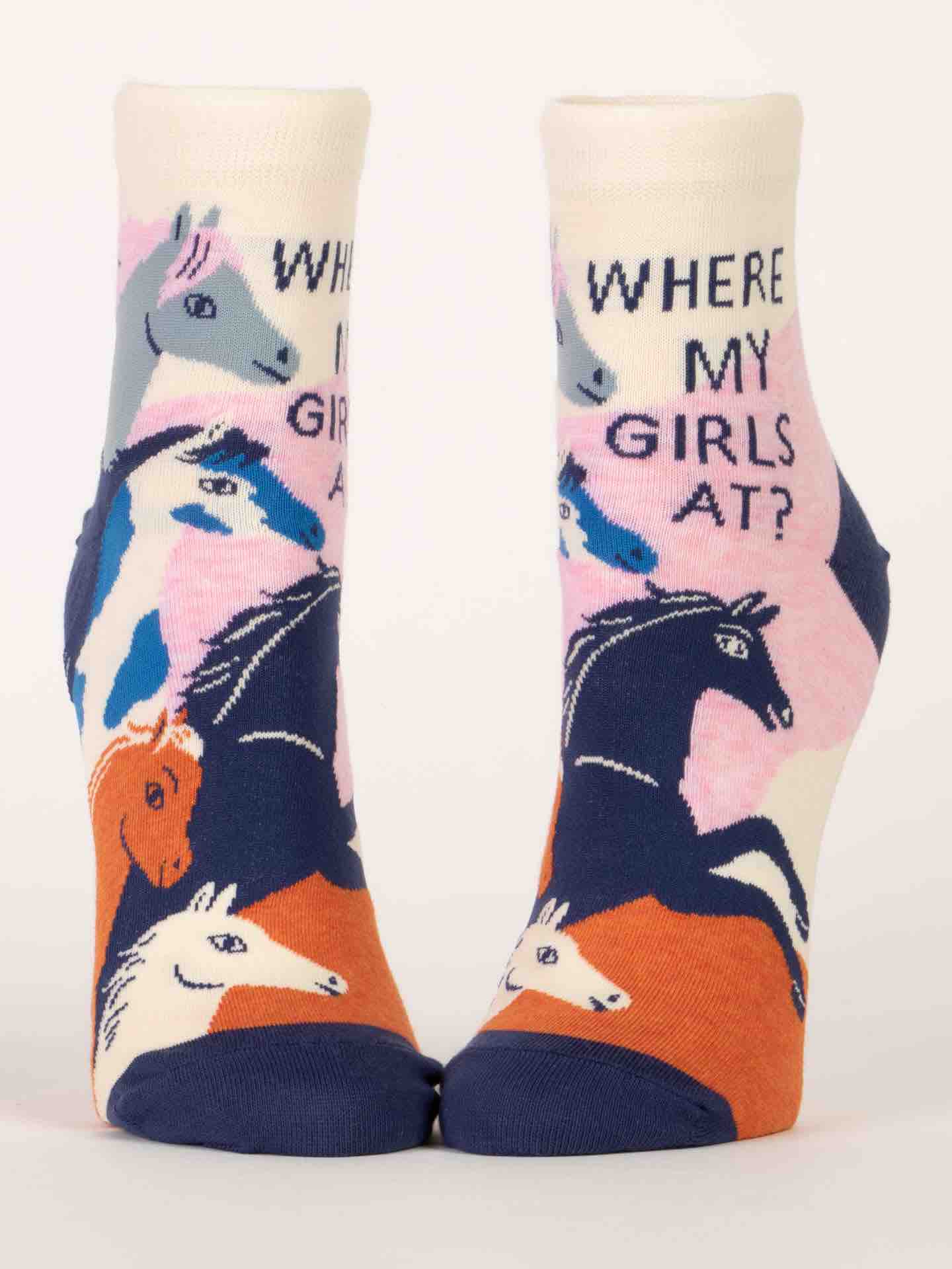 Blue Q Women's Ankle Socks | Where My Girls At