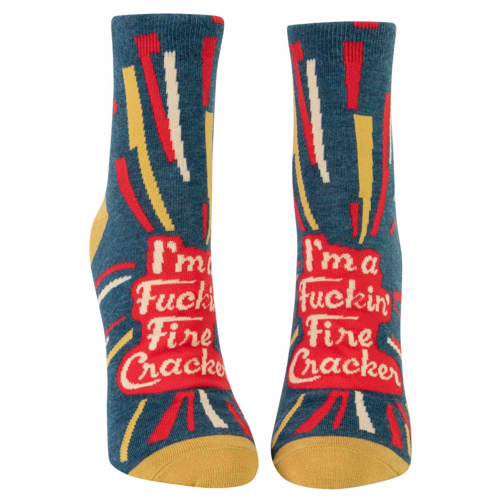 Blue Q Women's Ankle Socks | Firecracker