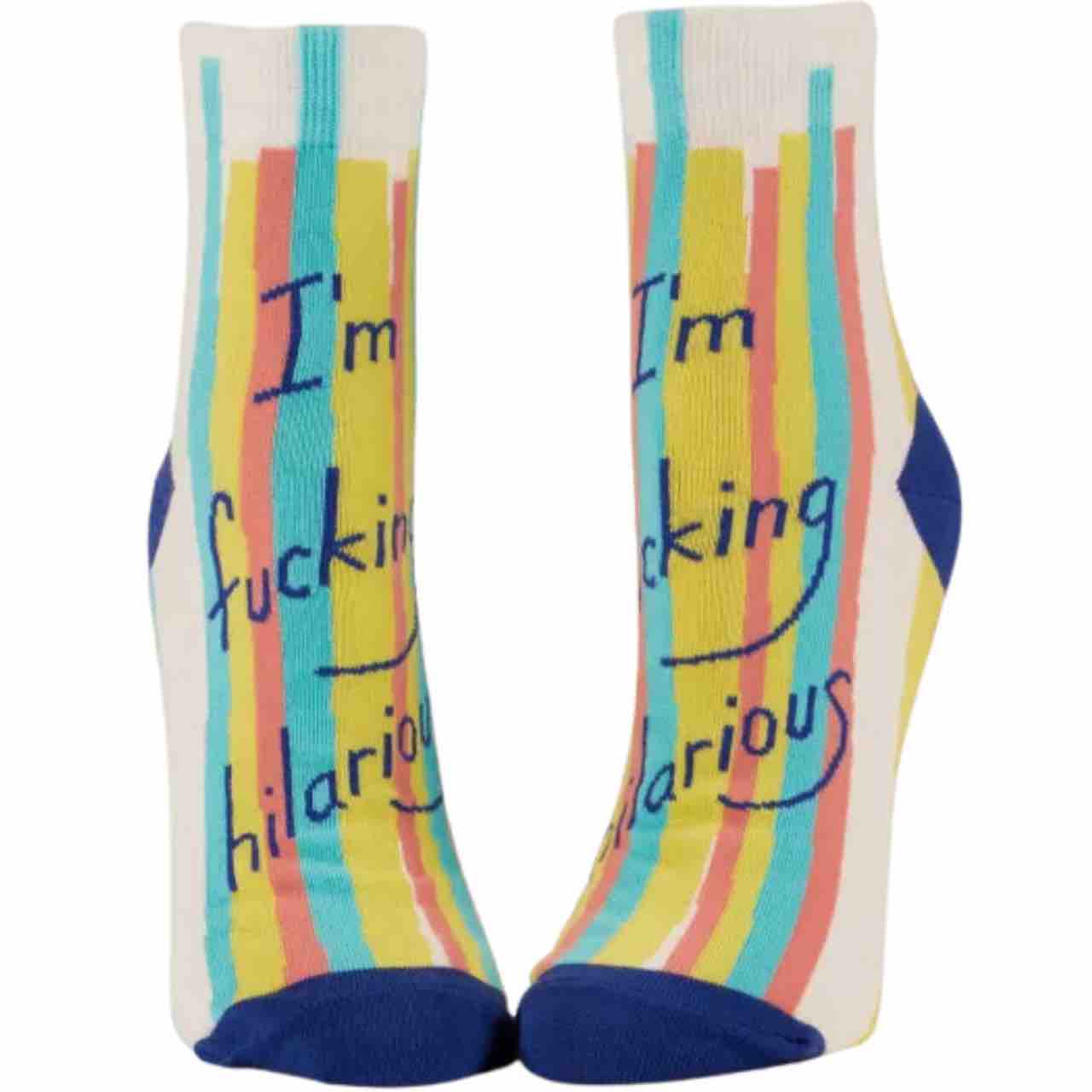 Blue Q Women\'s Ankle Socks | Fin Hilarious