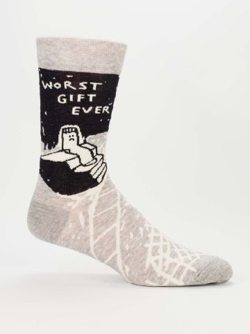 Blue Q Men's Socks | Worst Gift Ever