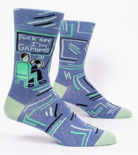 Blue Q Men\'s Socks | I\'m Gaming