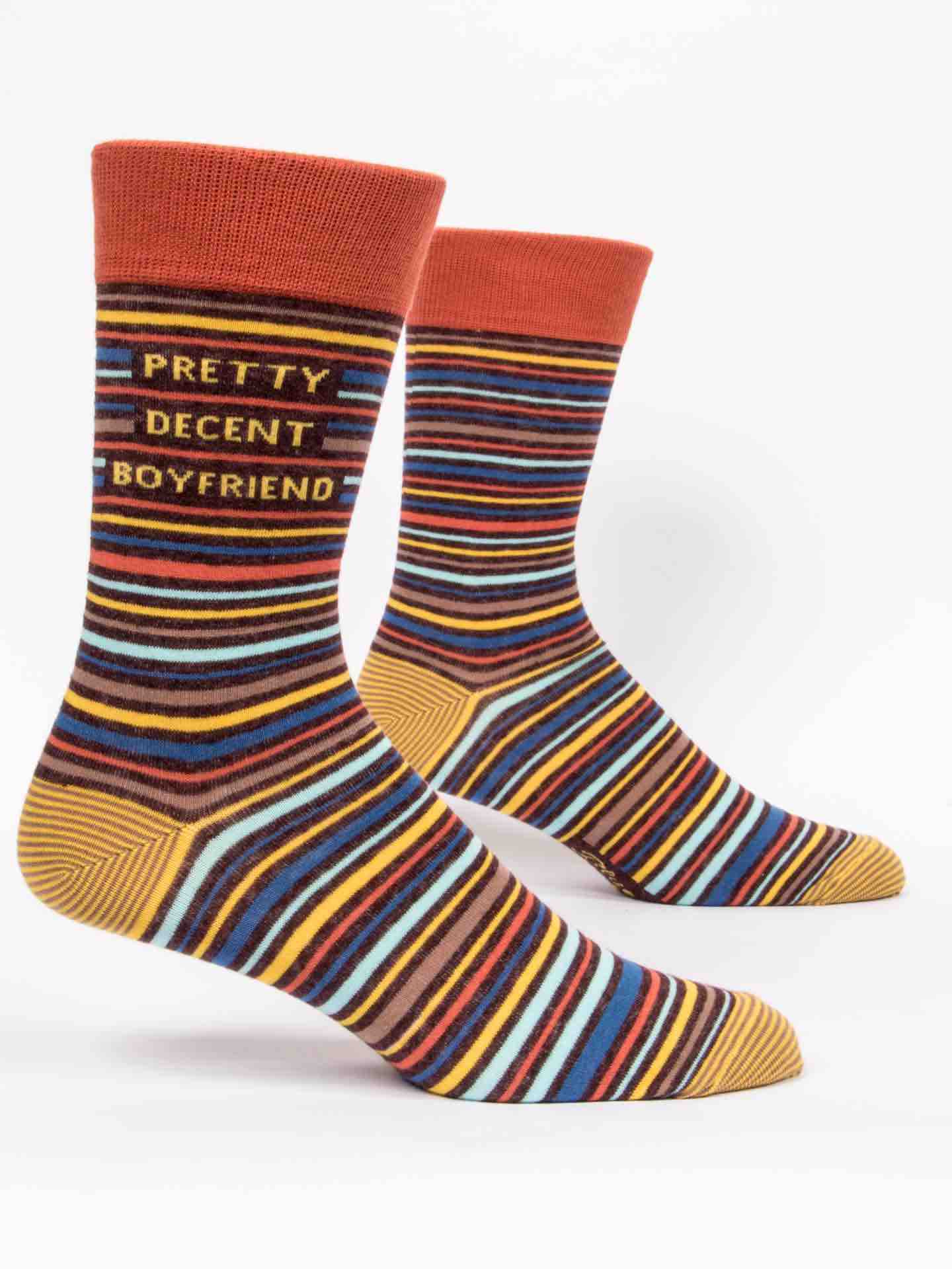 Blue Q Men's Socks | Pretty Decent BF