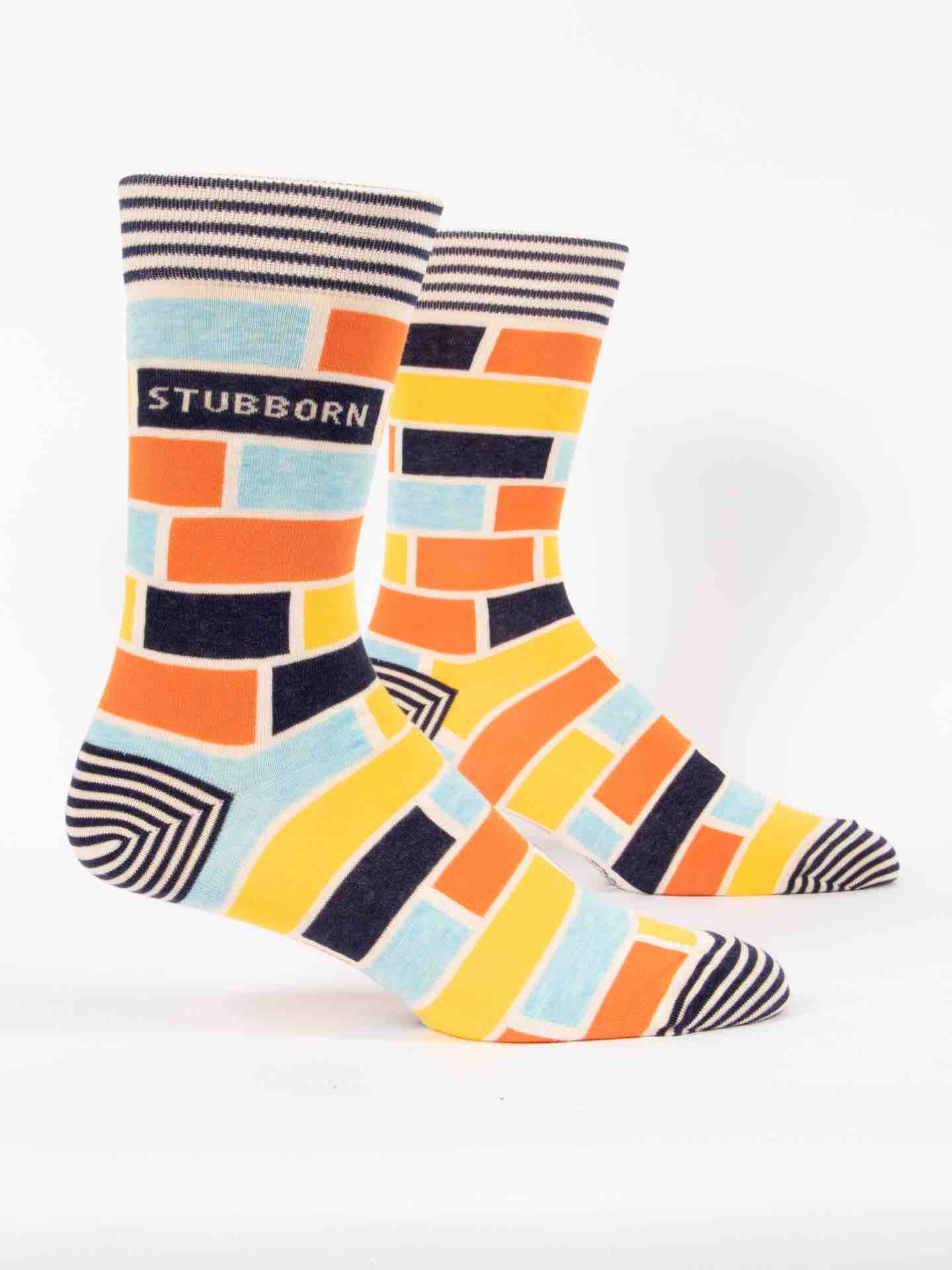 Blue Q Men's Socks | Stubborn