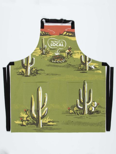Blue Q Kitchen Apron | My Meat is Local