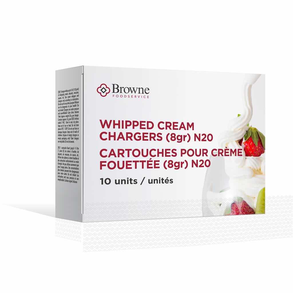 Whipped Cream Chargers | N2O cartridges | Box of 10