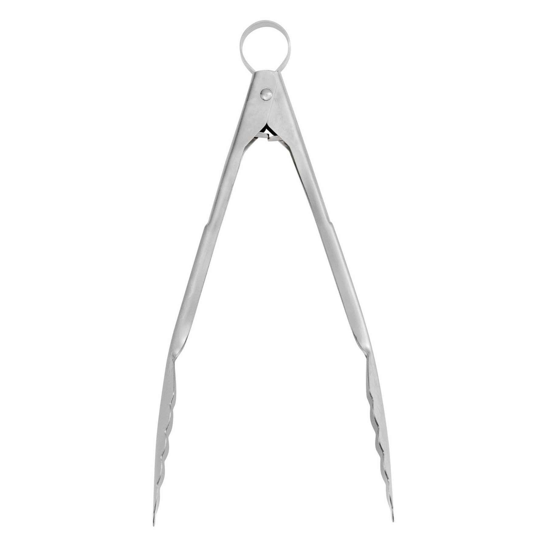 Cuisipro Locking Tongs | 9.5" Stainless Steel