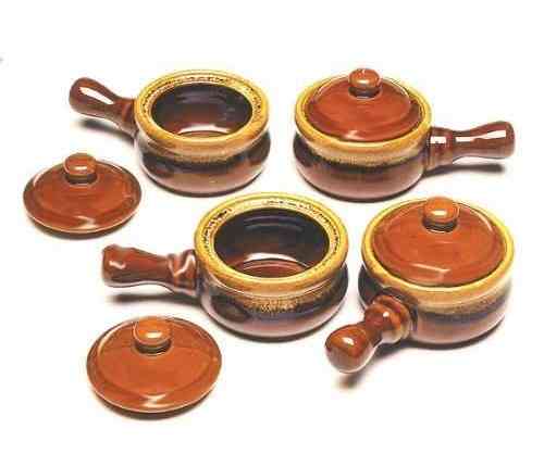 8pc French Onion Soup Bowl Set