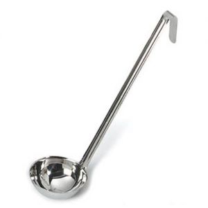 Browne Stainless Steel One-Piece Ladle | 6oz