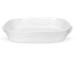 Sophie Conran White Handled Roasting Dish | Large