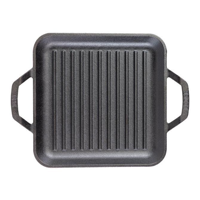 Lodge Chef's Collection 11" Square Cast Iron Grill Pan