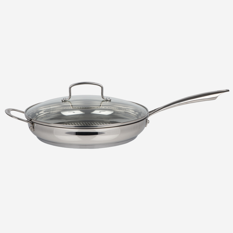 Cuisinart 12" Chef Armour Embossed Skillet with Lid