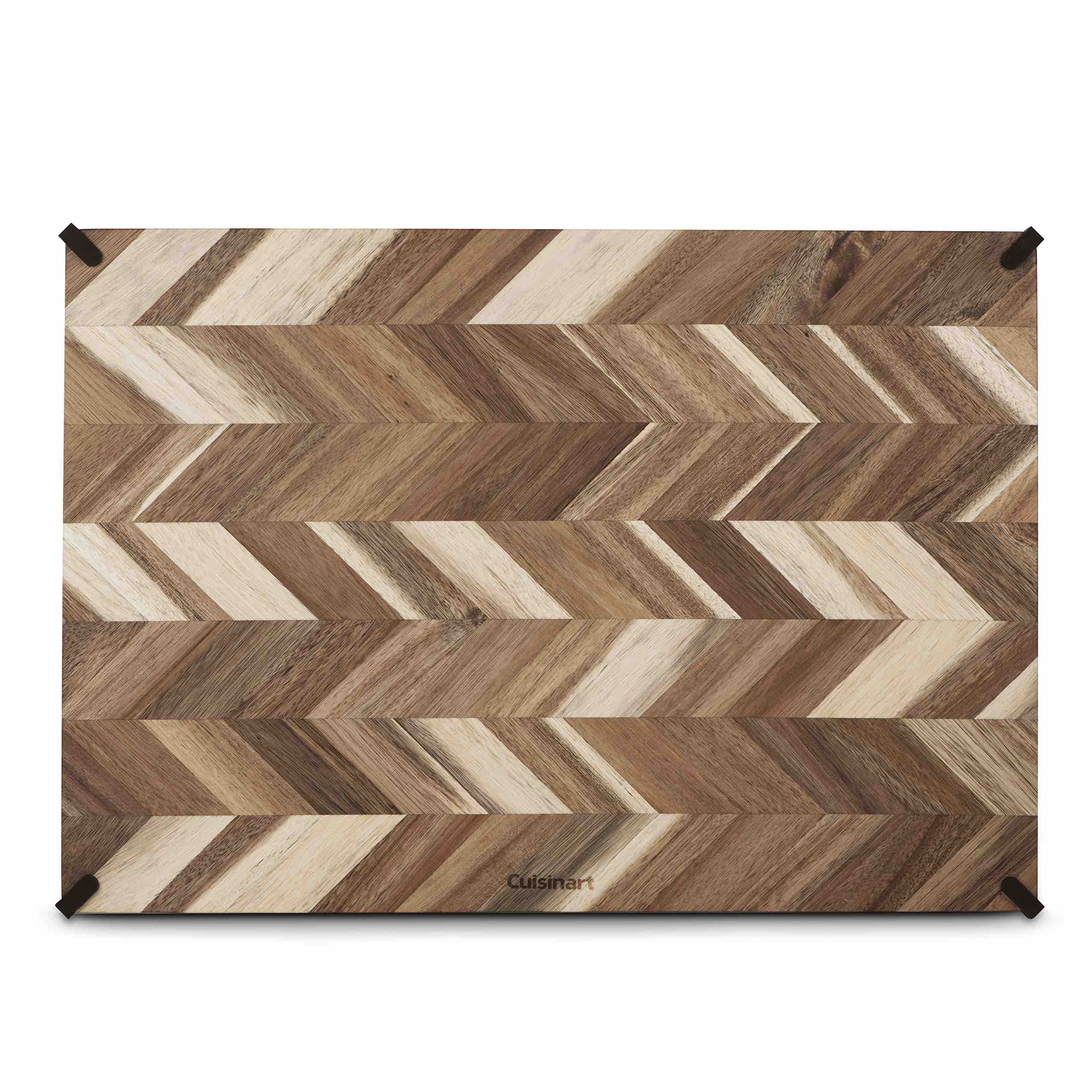 18x12" Acacia Herringbone Cutting Board