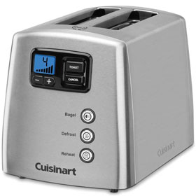 Cuisinart 2 Slice Motorized Leverless Toaster