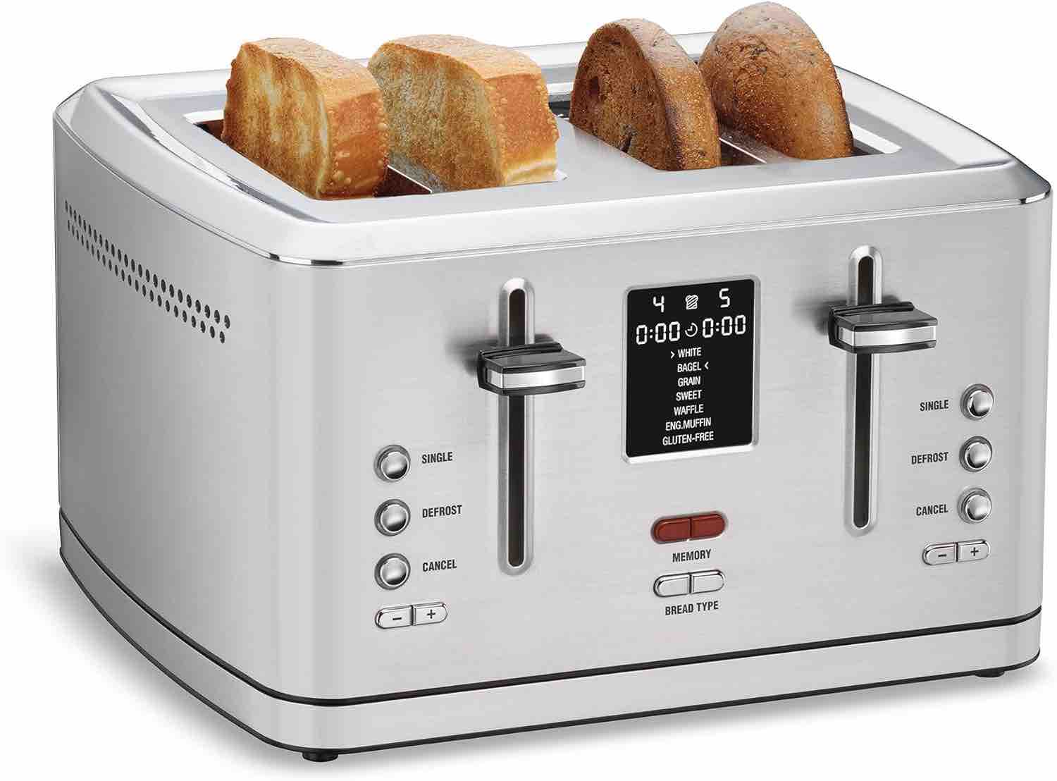 Cuisinart 4 Slice Digital Toaster with Memory Set