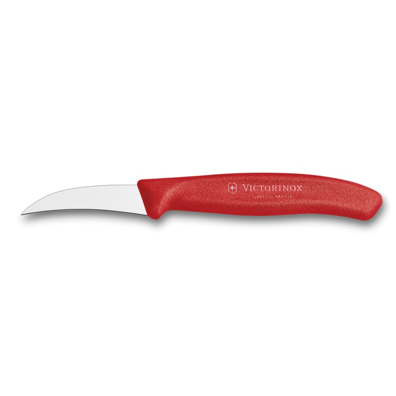 Victorinox 2.5\" Curved Paring Knife | Red