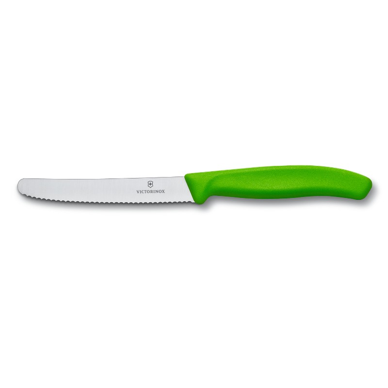 Victorinox 4" Serrated Utility Knife | Green