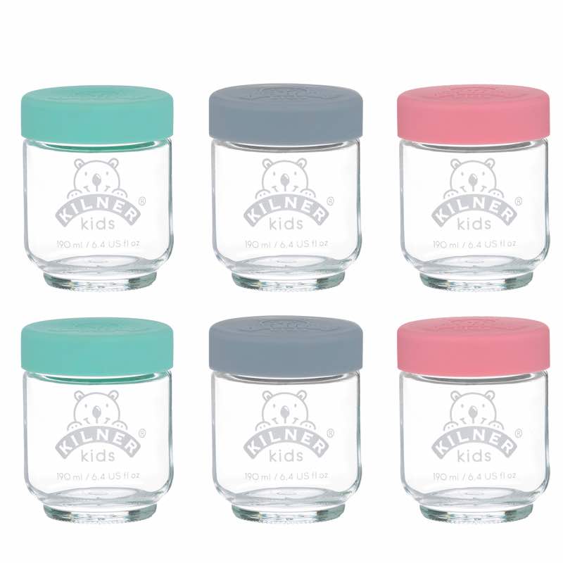 Kilner Baby Food Jars | Set of 6 | 190mL