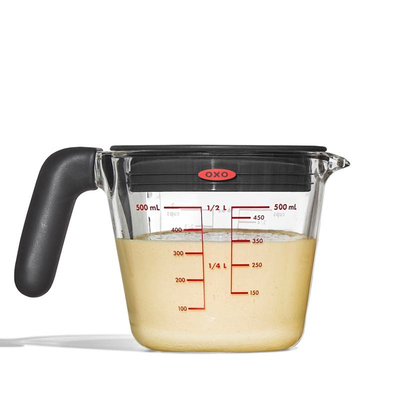 OXO Glass Measuring Cup | 2 Cup with Lid