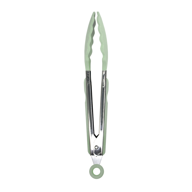 Silicone Locking Tongs | 9\" | Sage