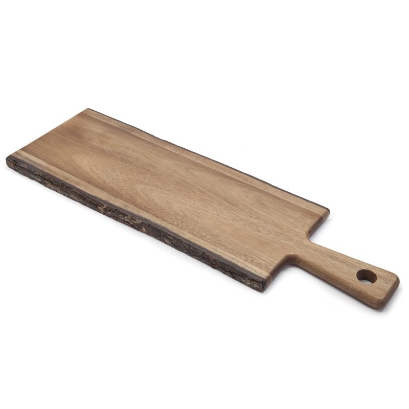 Natural Living Acacia Natural Edge Serving Board