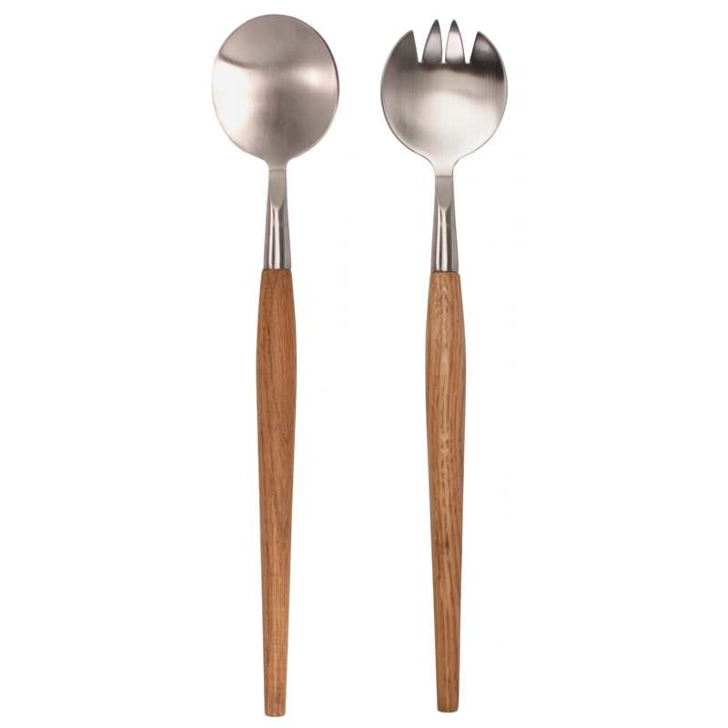 Salad Servers Set | Acacia & Steel