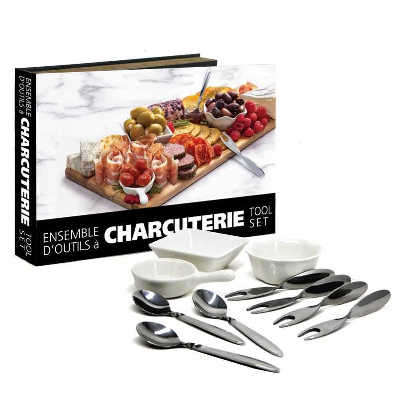 Natural Living 10pc Charcuterie Tool Set